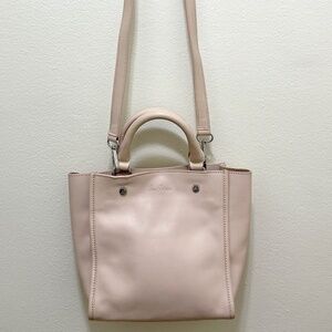 SAM EDELMAN CLASSIC SM TOTE CROSSBODY LEATHER BAG